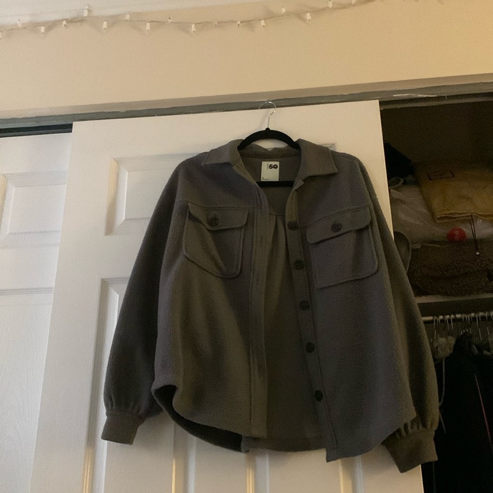 SO shirt jacket NWOT
